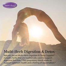 Nature's Secret Multi Herb Digestion & Detox Support - Promotes Healthy Digestive Function, Rejuvenation & Powerful Cleansing, 275 Tablets