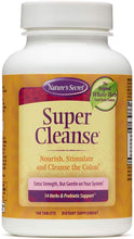 Nature's Secret Super Cleanse Extra Strength Toxin Detox & Gentle Elimination Total Body Cleanse, Digestive & Colon Health Support, 100 Tablets