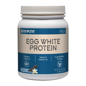 MRM Egg White Protein Powder, Paleo 6 Egg Whites Per Serving, 24 oz Vanilla