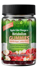Irwin Naturals Apple Cider Vinegar + Metabolism Gummies, 40 Count