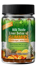 Irwin Naturals Milk Thistle Liver Detox v2 Gummies, Daily Liver Health & Gentle Detox Support, 30 Count