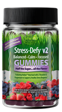 Irwin Naturals Stress-Defy Detox v2 Gummies, Balanced, Calm, & Focused, 30 Count