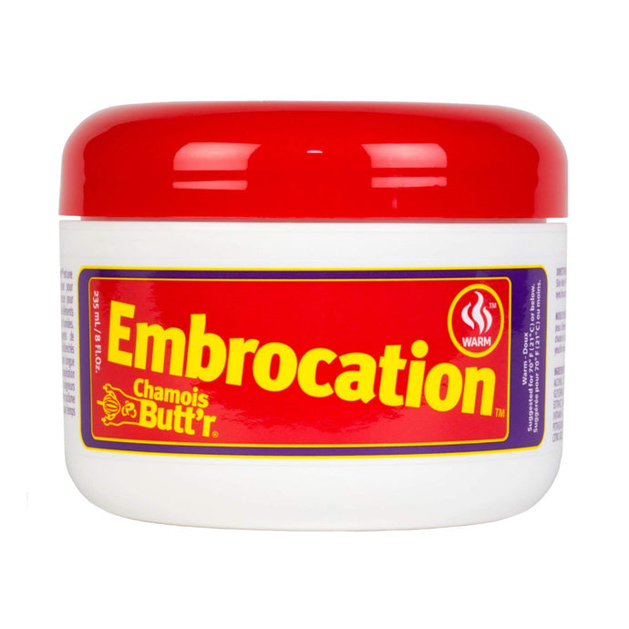 Chamois Butt'r Warm Embrocation Muscle Warming Cream, Non-Greasy, Made in the USA - 8 Fl. Oz. Jar