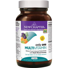 New Chapter Only One Multivitamin Organic Whole-Foods with Probiotics + B Vitamins + Vitamin D3 Non-GMO - 72 Tablets