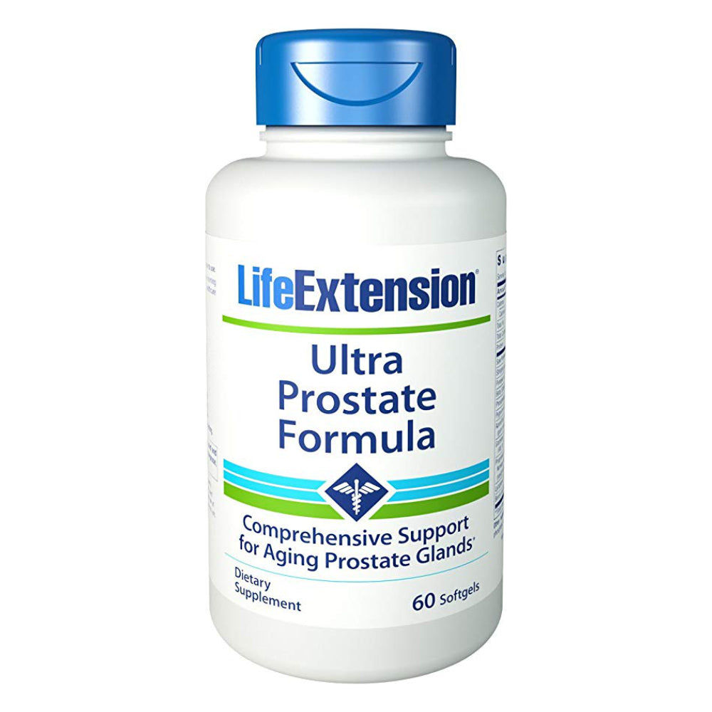 Life Extension Ultra Prostate Formula, Advanced, Multi-nutrient Formula for Prostate Health Support - 60 softgels