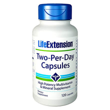 Life Extension Two-Per-Day High Potency Multivitamin & Mineral Supplement - 120 Capsules