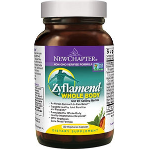 New Chapter Zyflamend Whole Body Herbal Pain Relief - 120 Vegetarian Capsules