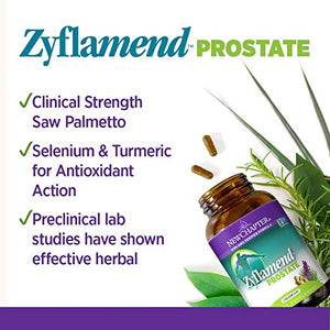 New Chapter Zyflamend Prostate Support Supplement with Saw Palmetto for Prostate Health - 60 Vegetarian Capsules