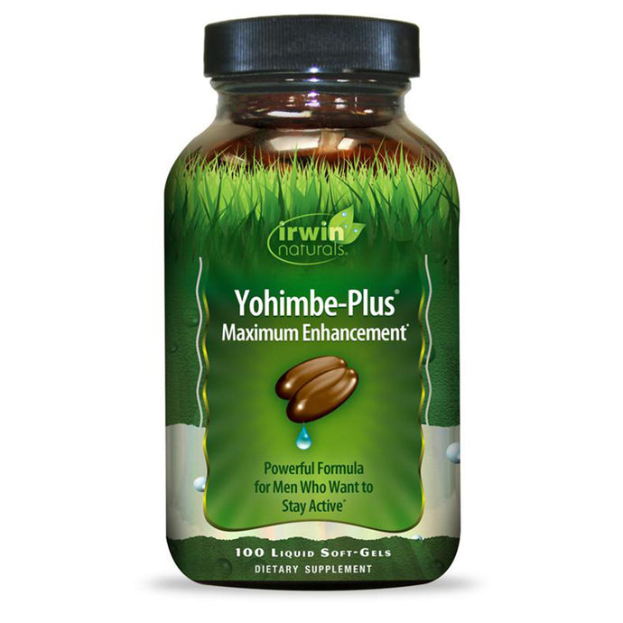 Irwin Naturals Yohimbe-Plus Maximum Enhancement for Men 100 - Liquid Softgels