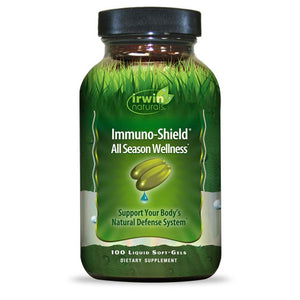 Irwin Naturals Immuno-Sheild All Season Wellness Immune System Support - 100 Liquid Softgels