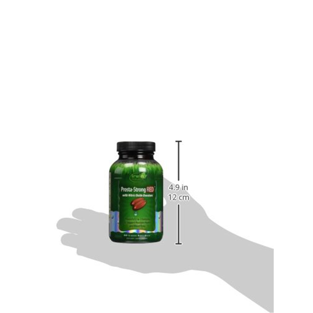 Irwin Naturals Prosta-Strong RED with Nitric Oxide Booster, 2-in-1 For ...