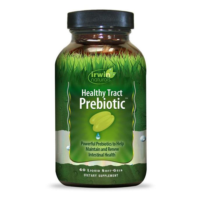 Irwin Naturals - Healthy Tract Prebiotic - 60 ct - Powerful Prebiotics to Help Maintain and Renew Intestinal Health
