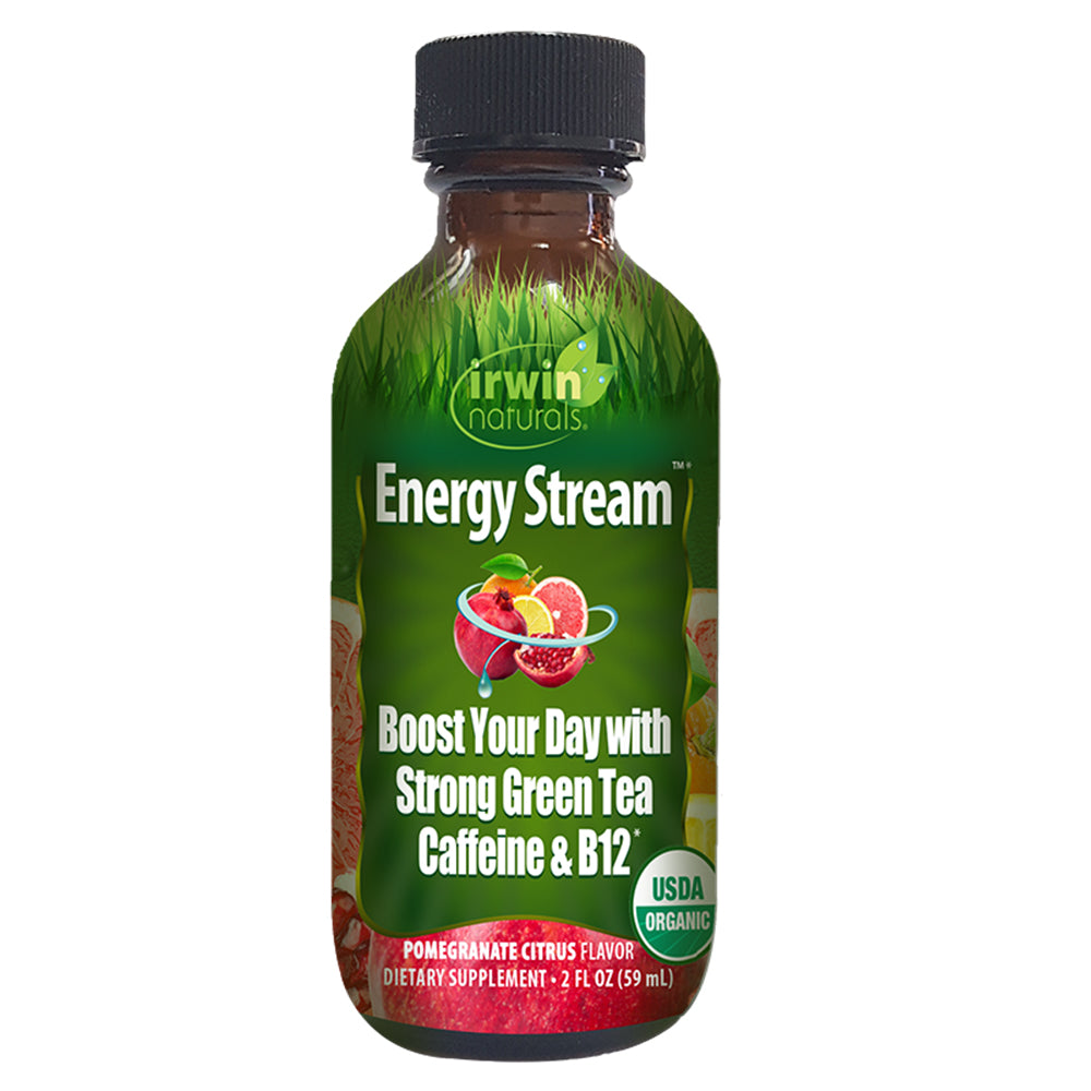 Irwin Naturals Organic Energy Stream Pomergranate Citrus (2 fl oz)