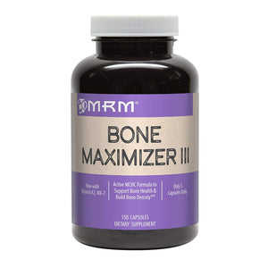 MRM Bone Maximizer III Bone Support Supplement with Vitamin K2 and MK7, 150 Capsules