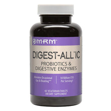 MRM Digest-All IC Probiotics & Digestive Enzymes, Digestion Supplement, 60 Vegetarian Tablets