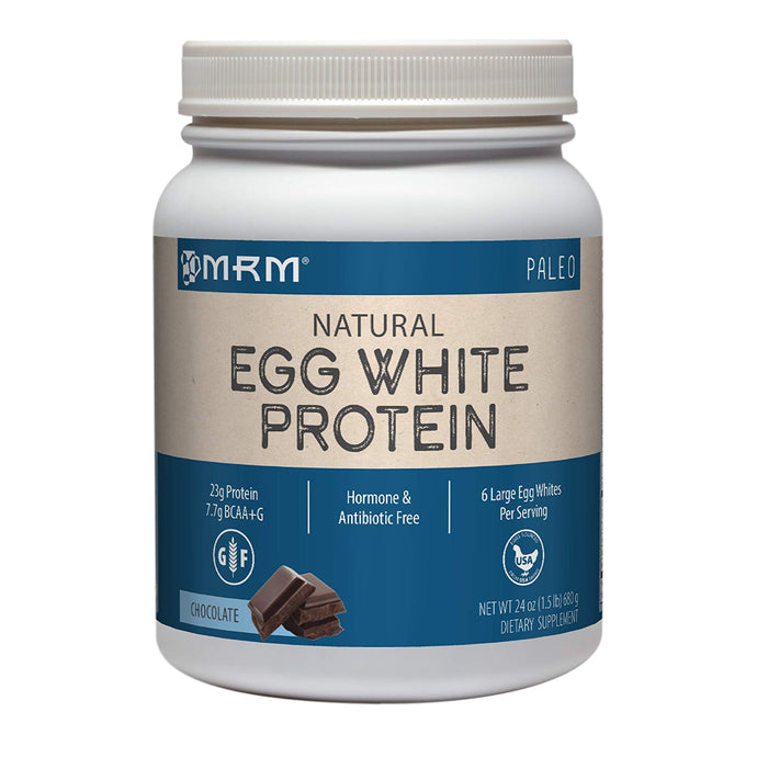 MRM Egg White Protein Powder, Paleo, 6 Egg Whites Per Serving, 24 oz Chocolate
