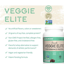 MRM Veggie Elite Performance Protein, Soy-Free, 39.2 oz Chocolate Mocha