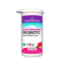 New Chapter Weight Management Probiotic Supplement, Digestive and Immune Health, 30 Vegan Capsules - 0116