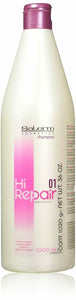 Salerm Cosmetics hi Repair Shampoo Hair Repair and Rejuvenation, 1000 ml