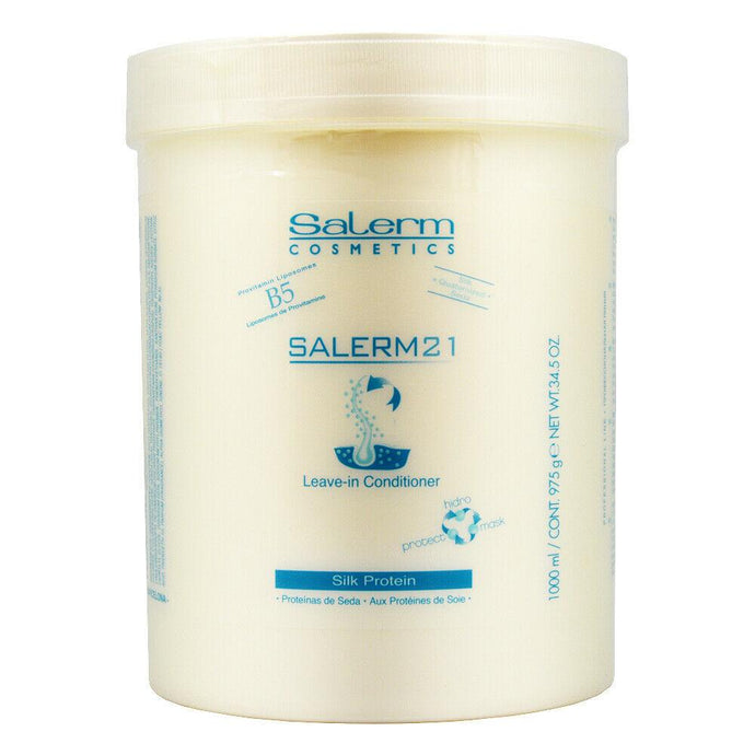 Salerm 21 B5 Silk Protein Conditioner for Damaged and Dry Hair, 34.5 oz