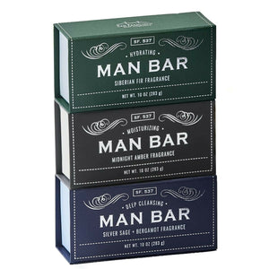 San Francisco 3 Man Bar Soap Gift Set Fragrance Body Wash Bar