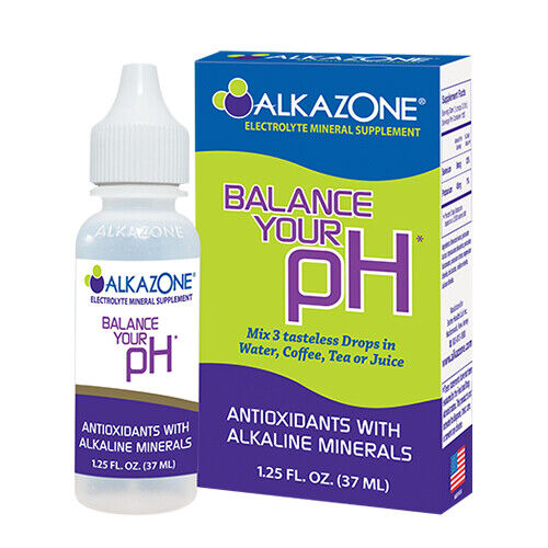 Alkazone Balance Your pH, Antioxidants with Alkaline Minerals, 1.25 Fl. Oz.